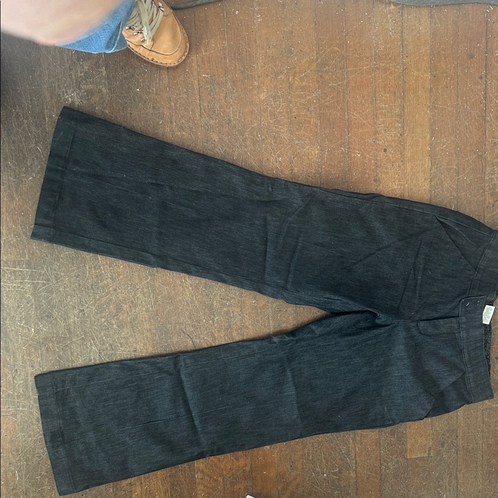 Lee Black And Gray Patterned Pants - image 1